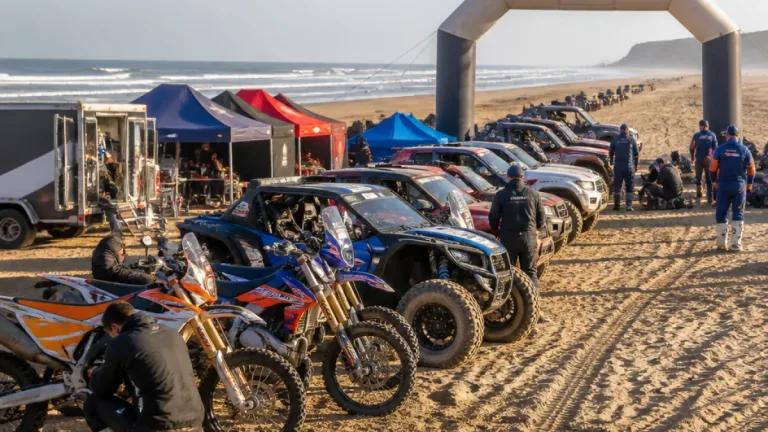 Africa Eco Race 2027 : départ de Tanger, traversée Maroc–Mauritanie et arrivée au lac Rose