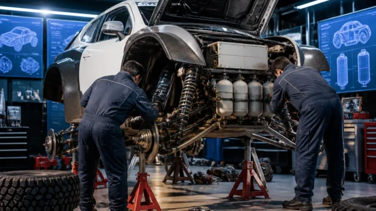 Toyota dévoile le Hilux à pile à combustible : 400 kW et 8,4 kg d’hydrogène pour le Dakar 2027