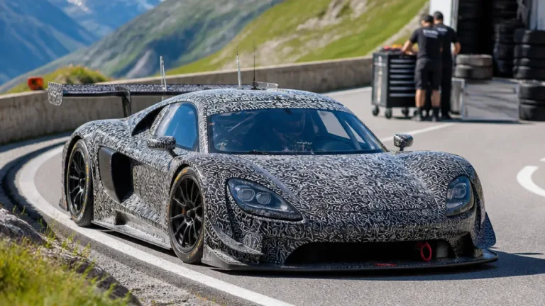 Prototype photographié : la nouvelle Lexus LFA entre en phase finale de développement